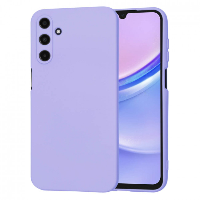 Techsuit Samsung Galaxy A15 4G / A15 5G SoftFlex Θήκη Σιλικόνης - Light Purple