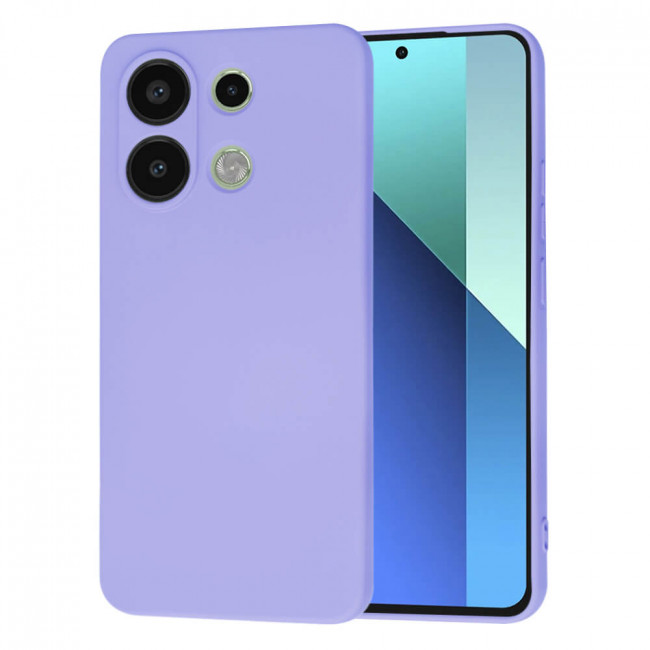 Techsuit Xiaomi Redmi Note 13 4G SoftFlex Θήκη Σιλικόνης - Light Purple