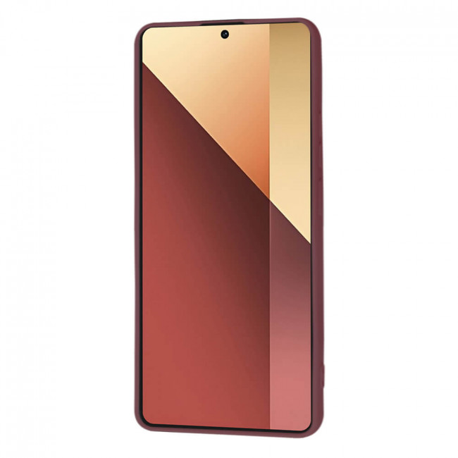 Techsuit Xiaomi Redmi Note 13 Pro 4G / Poco M6 Pro 4G SoftFlex Θήκη Σιλικόνης - Plum Red