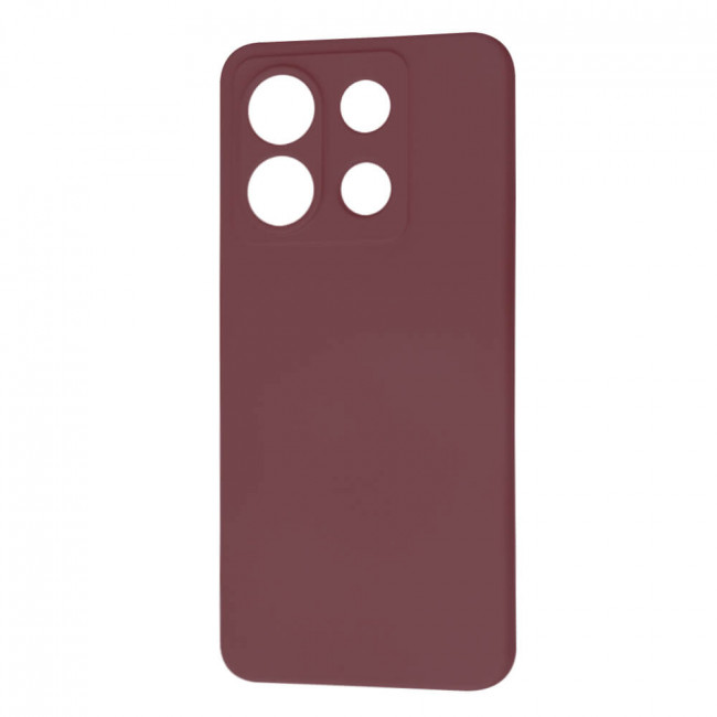 Techsuit Xiaomi Redmi Note 13 Pro 5G / Poco X6 5G SoftFlex Θήκη Σιλικόνης - Plum Red