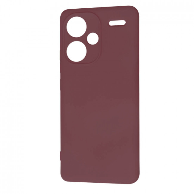 Techsuit Xiaomi Redmi Note 13 Pro+ 5G SoftFlex Θήκη Σιλικόνης - Plum Red