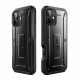 Supcase iPhone 16 Unicorn Beetle Pro Σκληρή Θήκη με Προστασία Οθόνης και Stand - Black