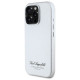 Karl Lagerfeld iPhone 16 Pro Max - FW Hotel RSG Σκληρή Θήκη με Επένδυση Συνθετικού Δέρματος  - Grey - KLHCP16XPGWCMKHG