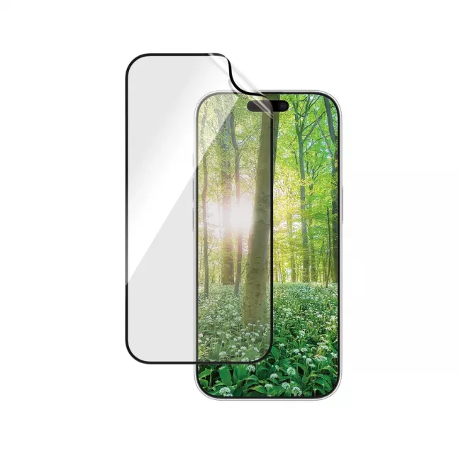 PanzerGlass iPhone 16 Pro Eco Matrix Ultra-Wide Fit Προστατευτική Mεμβράνη Οθόνης - Διάφανη / Black