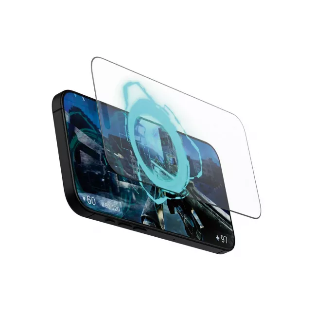 PanzerGlass iPhone 16 Pro Max Gaming Ultra-Wide Fit Full Screen Αντιχαρακτικό Γυαλί Οθόνης - Black