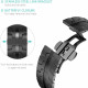 Techsuit Λουράκι Apple Watch 1 / 2 / 3 / 4 / 5 / 6 / 7 / 8 / 9 / 10 / SE / SE 2 / Ultra / Ultra 2 - 42 / 44 / 45 / 46 / 49 mm Watchband από Ανοξείδωτο Ατσάλι W063 - Black