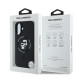 Karl Lagerfeld iPhone 16 Plus - Silicone KC Heads Ring MagSafe - Θήκη Σιλικόνης με MagSafe - Black - KLHMP16MSCMKCRHK