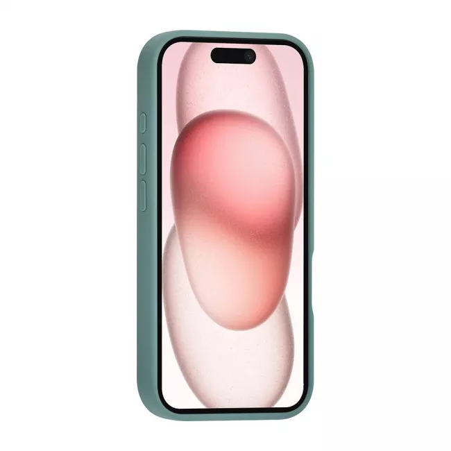 TUNIQ iPhone 16 Premium Liquid Silicone Θήκη Σιλικόνης - Green