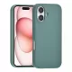 TUNIQ iPhone 16 Premium Liquid Silicone Θήκη Σιλικόνης - Green