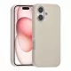 TUNIQ iPhone 16 Premium Liquid Silicone Θήκη Σιλικόνης - Grey