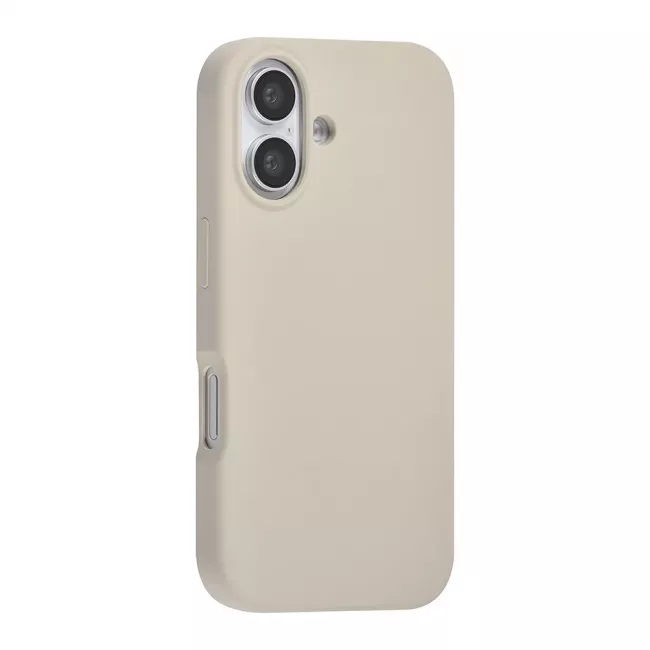 TUNIQ iPhone 16 Premium Liquid Silicone Θήκη Σιλικόνης - Grey