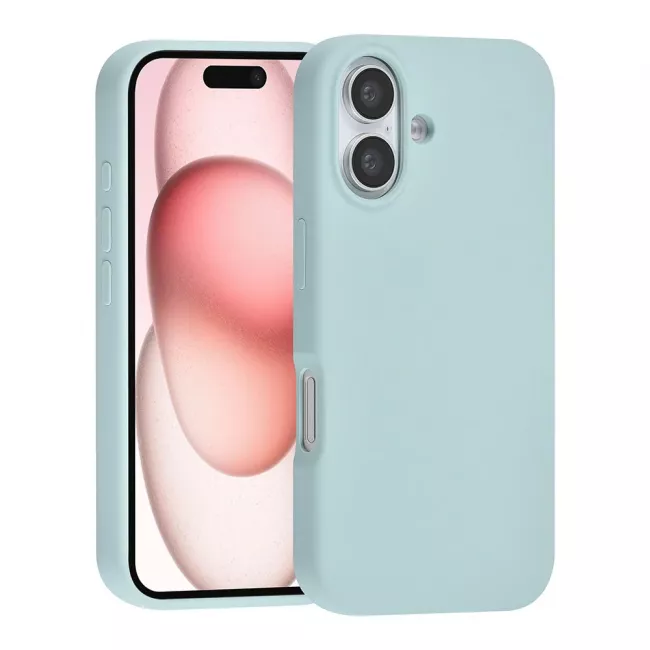 TUNIQ iPhone 16 Premium Liquid Silicone Θήκη Σιλικόνης - Light Blue