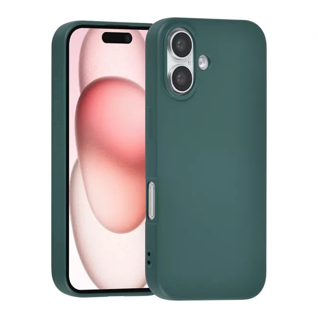 TUNIQ iPhone 16 Θήκη Σιλικόνης - Green