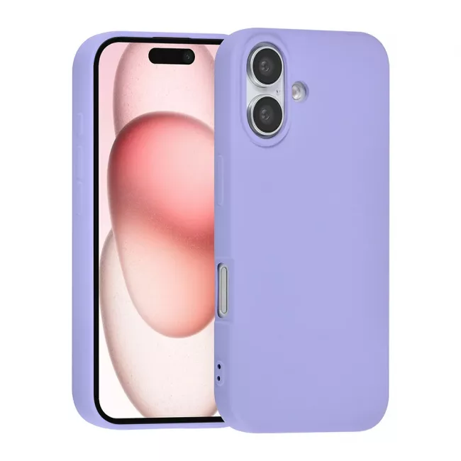 TUNIQ iPhone 16 Θήκη Σιλικόνης - Purple