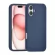 TUNIQ iPhone 16 Plus Premium Liquid Silicone Θήκη Σιλικόνης - Dark Blue