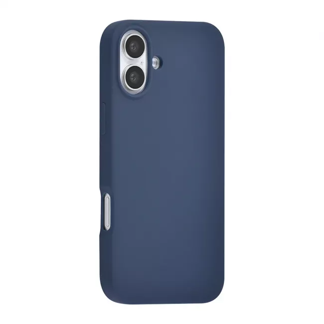 TUNIQ iPhone 16 Plus Premium Liquid Silicone Θήκη Σιλικόνης - Dark Blue