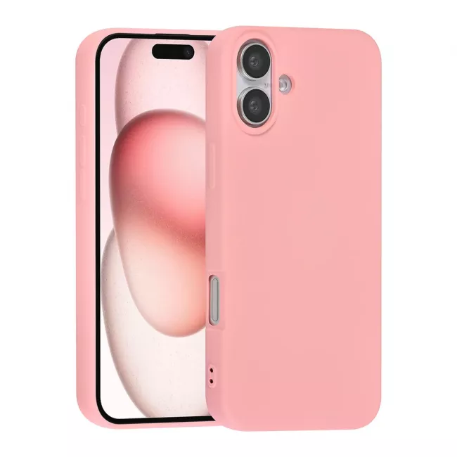 TUNIQ iPhone 16 Plus Θήκη Σιλικόνης - Pink