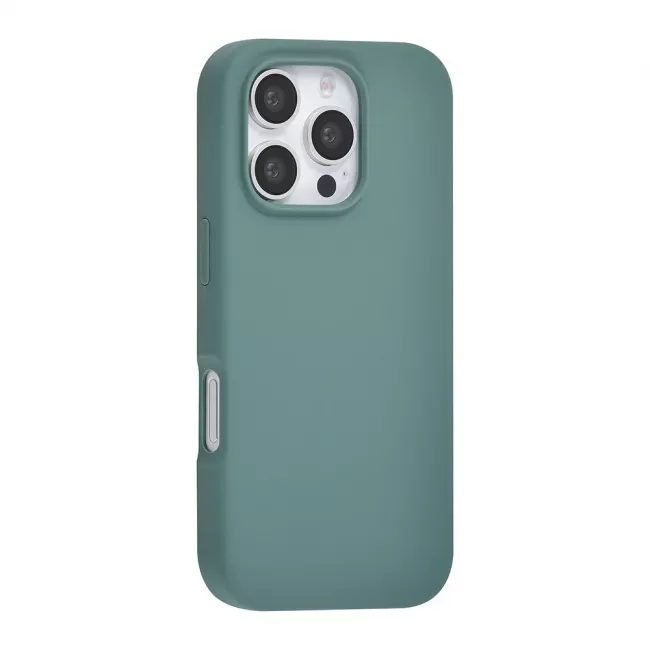 TUNIQ iPhone 16 Pro Premium Liquid Silicone Θήκη Σιλικόνης - Green