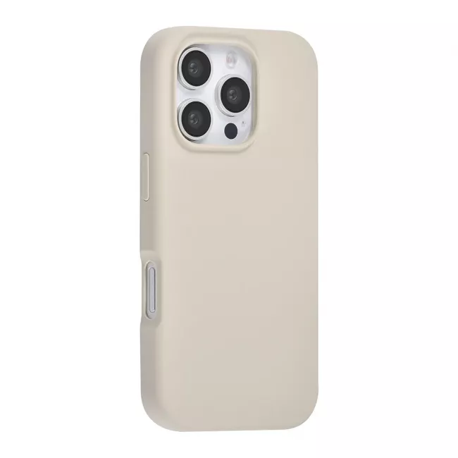 TUNIQ iPhone 16 Pro Premium Liquid Silicone Θήκη Σιλικόνης - Grey