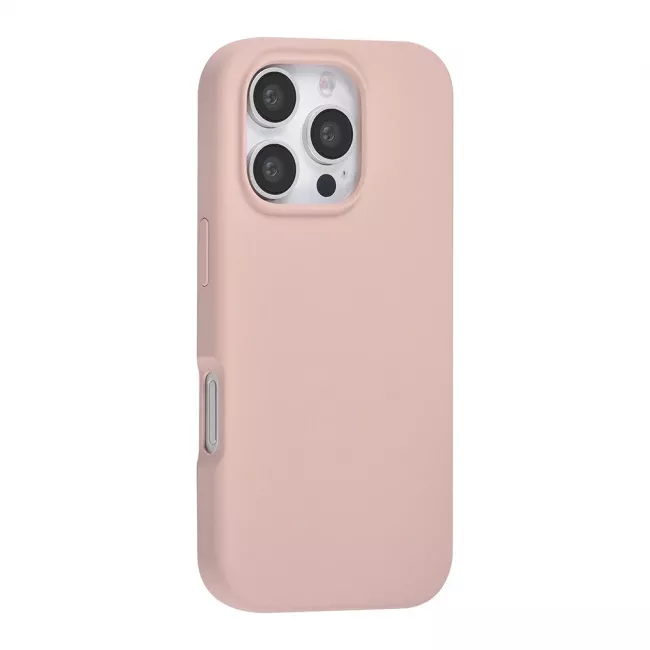 TUNIQ iPhone 16 Pro Premium Liquid Silicone Θήκη Σιλικόνης - Pink