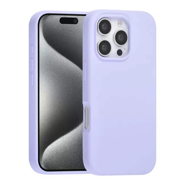 TUNIQ iPhone 16 Pro Premium Liquid Silicone Θήκη Σιλικόνης - Purple