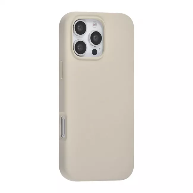 TUNIQ iPhone 16 Pro Max Premium Liquid Silicone Θήκη Σιλικόνης - Grey