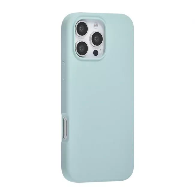 TUNIQ iPhone 16 Pro Max Premium Liquid Silicone Θήκη Σιλικόνης - Light Blue