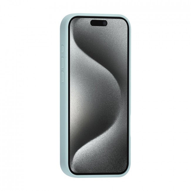 TUNIQ iPhone 16 Pro Max Premium Liquid Silicone Θήκη Σιλικόνης - Light Blue