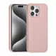 TUNIQ iPhone 16 Pro Max Premium Liquid Silicone Θήκη Σιλικόνης - Pink