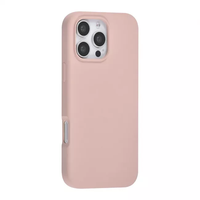 TUNIQ iPhone 16 Pro Max Premium Liquid Silicone Θήκη Σιλικόνης - Pink