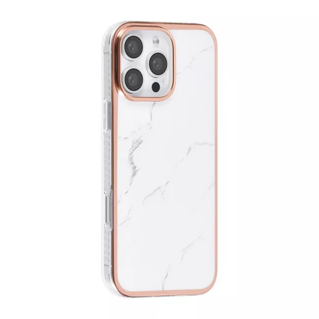 TUNIQ iPhone 16 Pro Max Silicone Θήκη Σιλικόνης - Marble