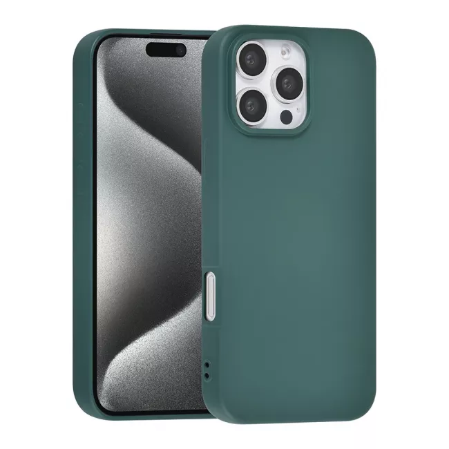 TUNIQ iPhone 16 Pro Max Θήκη Σιλικόνης - Green