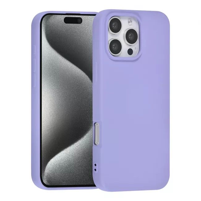 TUNIQ iPhone 16 Pro Max Θήκη Σιλικόνης - Purple