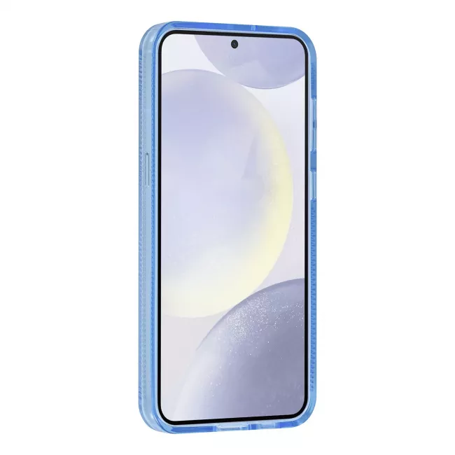 TUNIQ Samsung Galaxy S24 Plus - Σκληρή Θήκη με Πλαίσιο Σιλικόνης - Light Blue