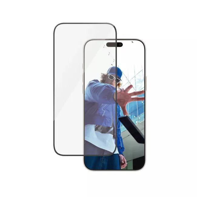 PanzerGlass iPhone 16 Pro Max - Ultra-Wide Fit Αντιχαρακτικό Γυαλί Οθόνης με Κιτ Τοποθέτησης - Black