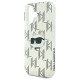 Karl Lagerfeld iPhone 16 - IML Choupette Head Electroplated Σκληρή Θήκη με Πλαίσιο Σιλικόνης - Διάφανη - KLHCP16SHKLPCHT