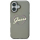 Guess iPhone 16 - IML Heart - MagSafe Σκληρή Θήκη με Πλαίσιο Σιλικόνης - Black - GUHCP16SHCHGSPK