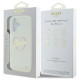 Guess iPhone 16 - IML Heart - MagSafe Σκληρή Θήκη με Πλαίσιο Σιλικόνης - Διάφανη - GUHCP16SHCHGSPT