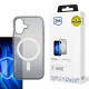 3MK iPhone 16 Frosty MagCase Θήκη Σιλικόνης TPU με MagSafe - White