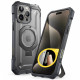 Supcase iPhone 16 Pro UB Grip Mag Σκληρή Θήκη με MagSafe και Stand - Grey