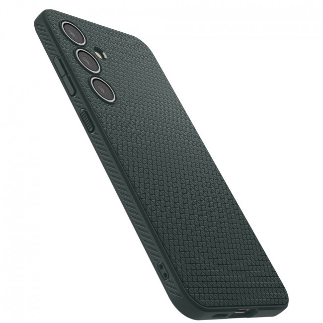 Spigen Samsung Galaxy S24 FE - Liquid Air Θήκη Σιλικόνης - Abyss Green