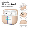 TECH-PROTECT AirPods Pro 1 / 2 Θήκη Σιλικόνης - Silicone - Caffe Latte