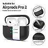 TECH-PROTECT AirPods Pro 1 / 2 Θήκη Σιλικόνης - Silicone - Black