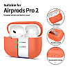 TECH-PROTECT AirPods Pro 1 / 2 Θήκη Σιλικόνης - Silicone - Neon Orange