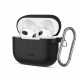 TECH-PROTECT AirPods 3 Θήκη Σιλικόνης - Silicone Hook - Black