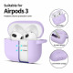 TECH-PROTECT AirPods 3 Θήκη Σιλικόνης - Silicone Hook - Lavender