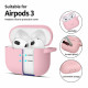 TECH-PROTECT AirPods 3 Θήκη Σιλικόνης - Silicone Hook - Dusty Pink