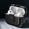 TECH-PROTECT AirPods Pro 1 / 2 Θήκη από Σκληρό Πλαστικό και Σιλικόνη με MagSafe - Defender Hook - Black