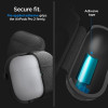 Spigen AirPods Pro 1 / 2 από Σιλικόνη και Ύφασμα με MagSafe - Urban Fit - Black