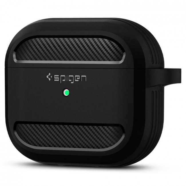 Spigen AirPods 3 Θήκη Σιλικόνης - Rugged Armor - Matte Black